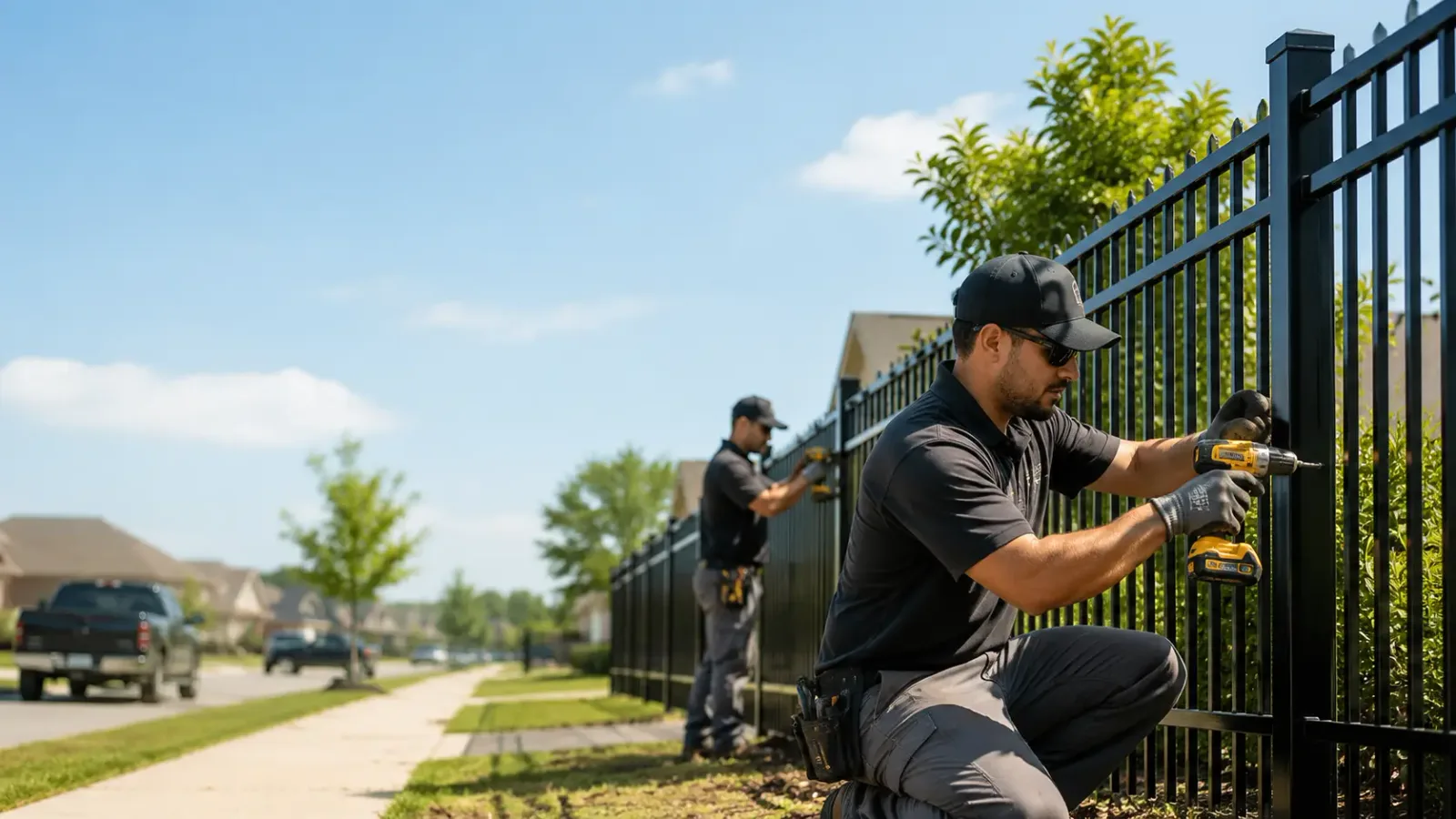 Metal Fence Installation in Frenchtown, NJ
